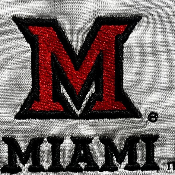 Size small Miami University Ohio full zip jacket sweatshirt like-new - Picture 4 of 4